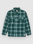 dark green check