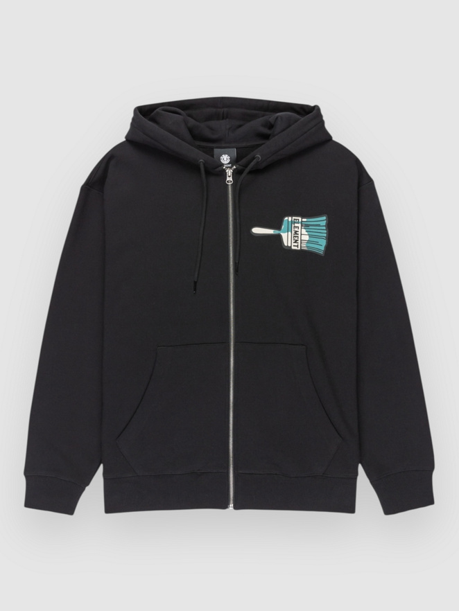 Element Paint Brush Zip Hoodie