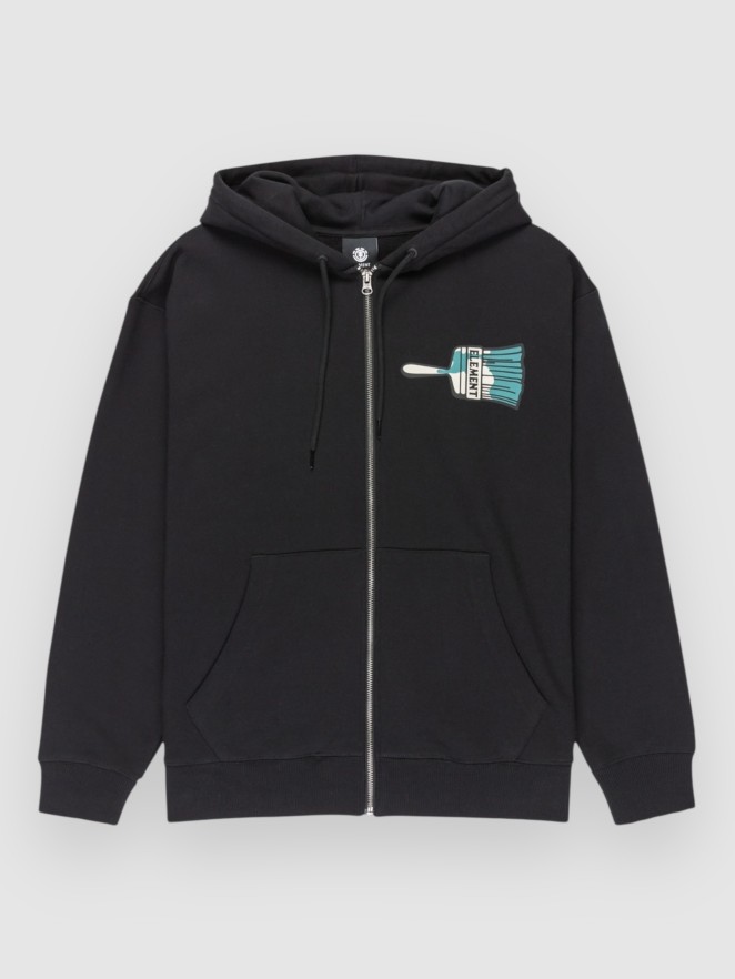 Element Paint Brush Zip Hoodie