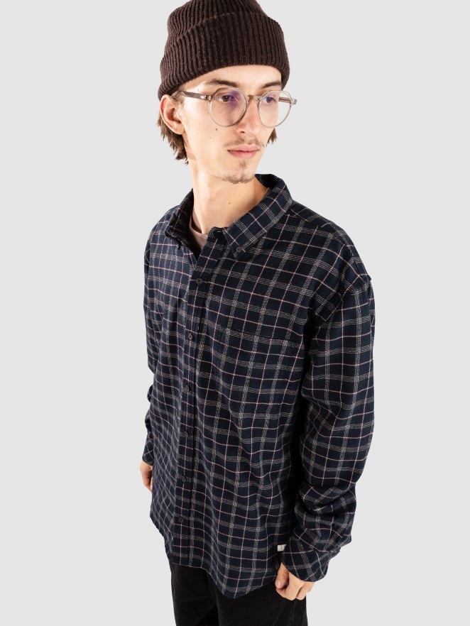 Element Button Down Regular Flannel Camisa