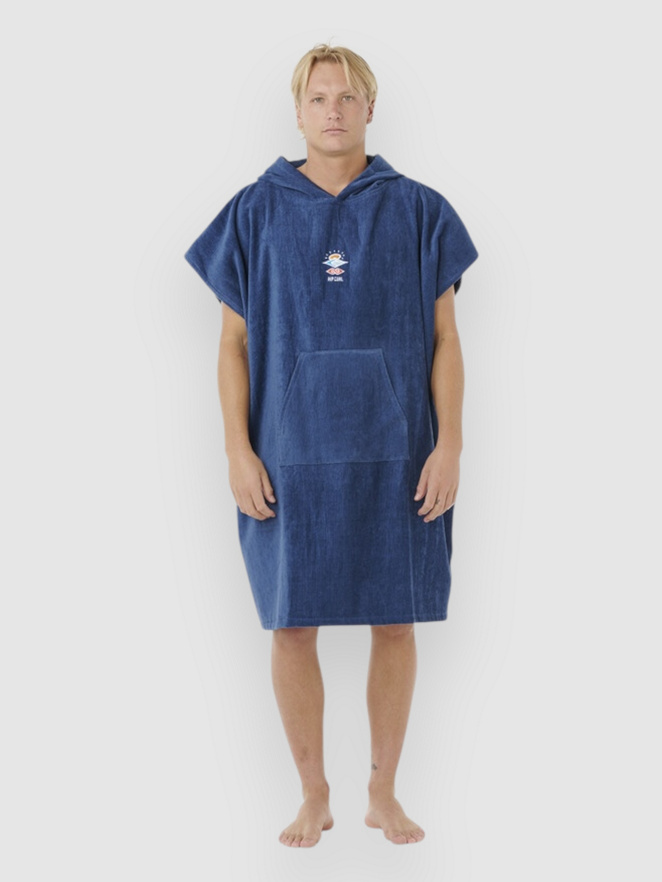 Rip Curl Logo Hooded Surf Poncho