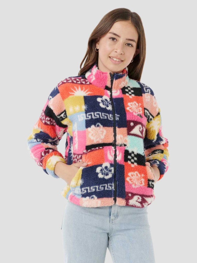 Rip Curl Keepsakes Polar Fleece Kids Sweatjacke