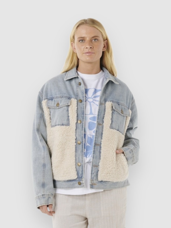 Rip Curl Cruisin. Sherpa Denim Jacket