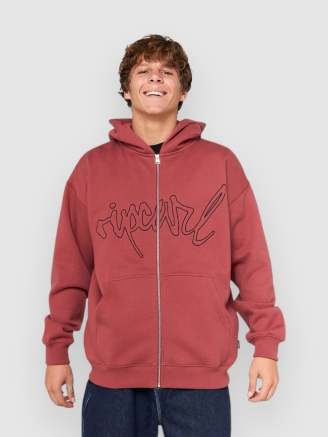 Rip Curl Medina Script Hoodie med Dragkedja