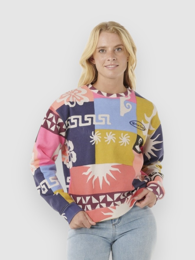 Rip Curl Keepsakes Fleece Crew Fleece Sweater