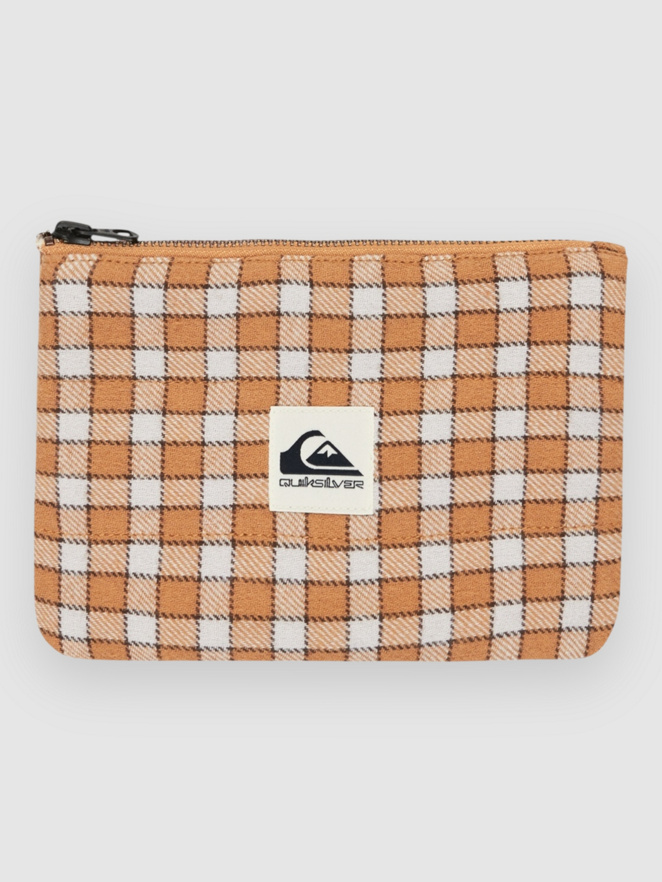 Quiksilver The Winter Pouch Plaid Hand Bag