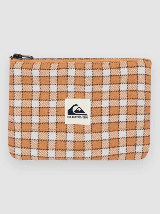 Quiksilver The Winter Pouch Plaid Hand Bag