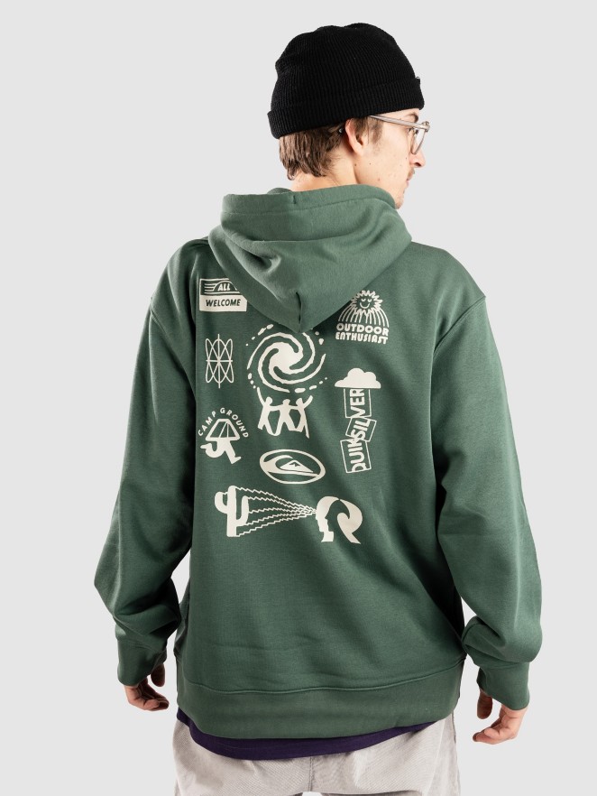 Quiksilver Salt Water Graphic Hoodie