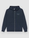 Quiksilver Chest Logo Hoodie med Dragkedja
