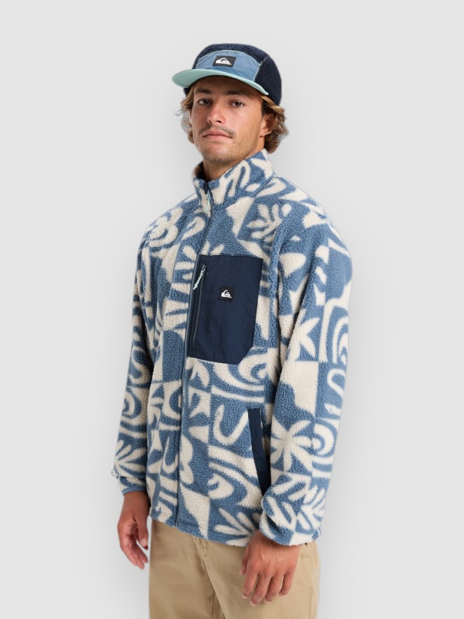 Quiksilver Clean Coast Fz Fleece Jacket
