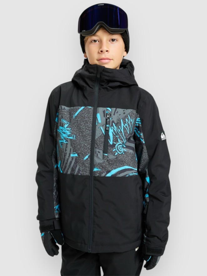 Quiksilver Side Hit Printed Kids Kurtka