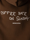 Another Cotton Lab Coffee Date Oversized Hoodie