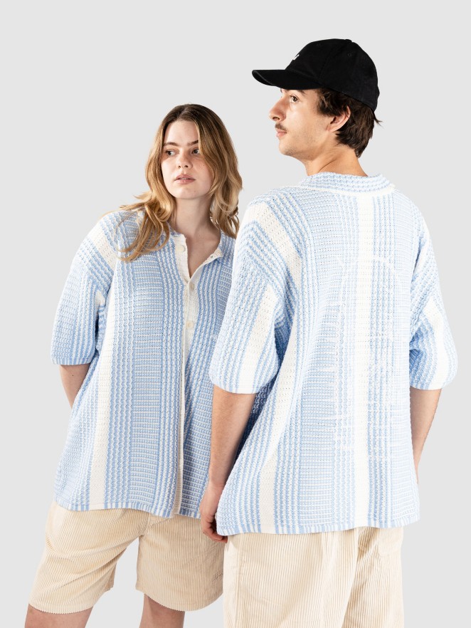 Another Cotton Lab Oversized Mesh Knit Summer Hemd