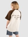 Another Cotton Lab Coffee Date Oversized Raglan T-Shirt