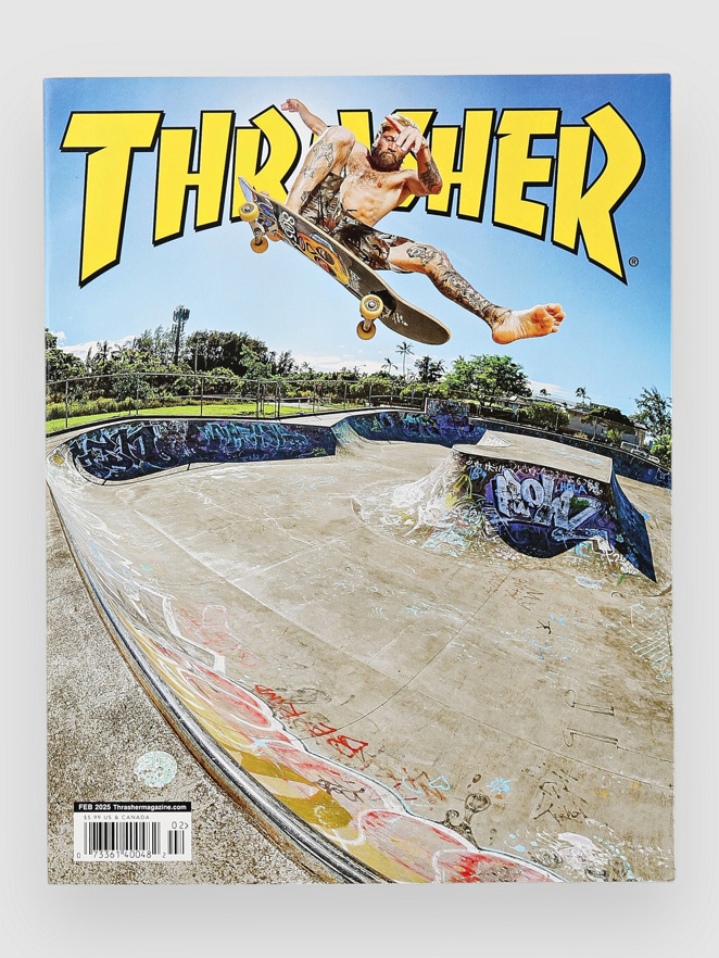 Thrasher Issues February 2025 Revista