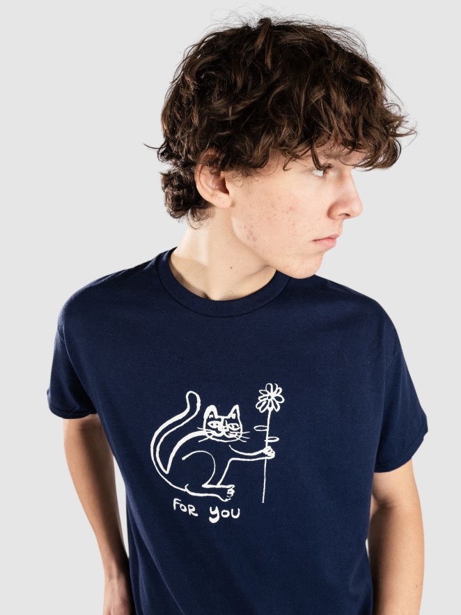 Autumn Headwear Happy Cat T-Shirt