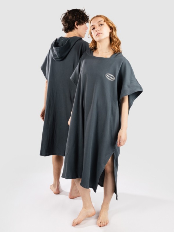 Blue Tomato Waffle Surf Poncho stormy grey