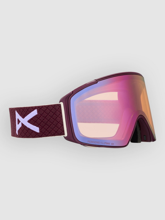 Anon M4S Cylindrical Deep Cherry +Bonus Lens Smučarska očala