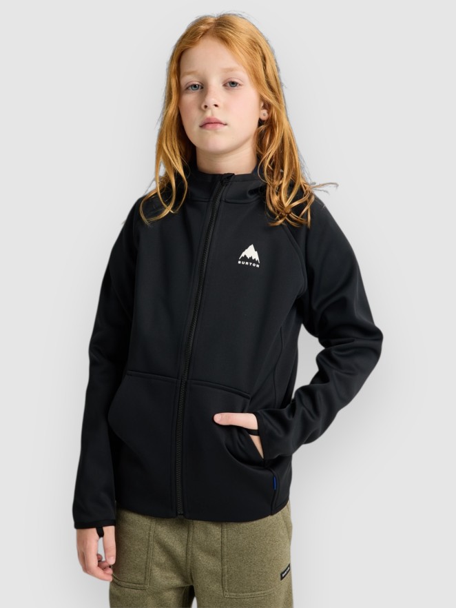 Burton Crown Wpf Kids Zip Hoodie
