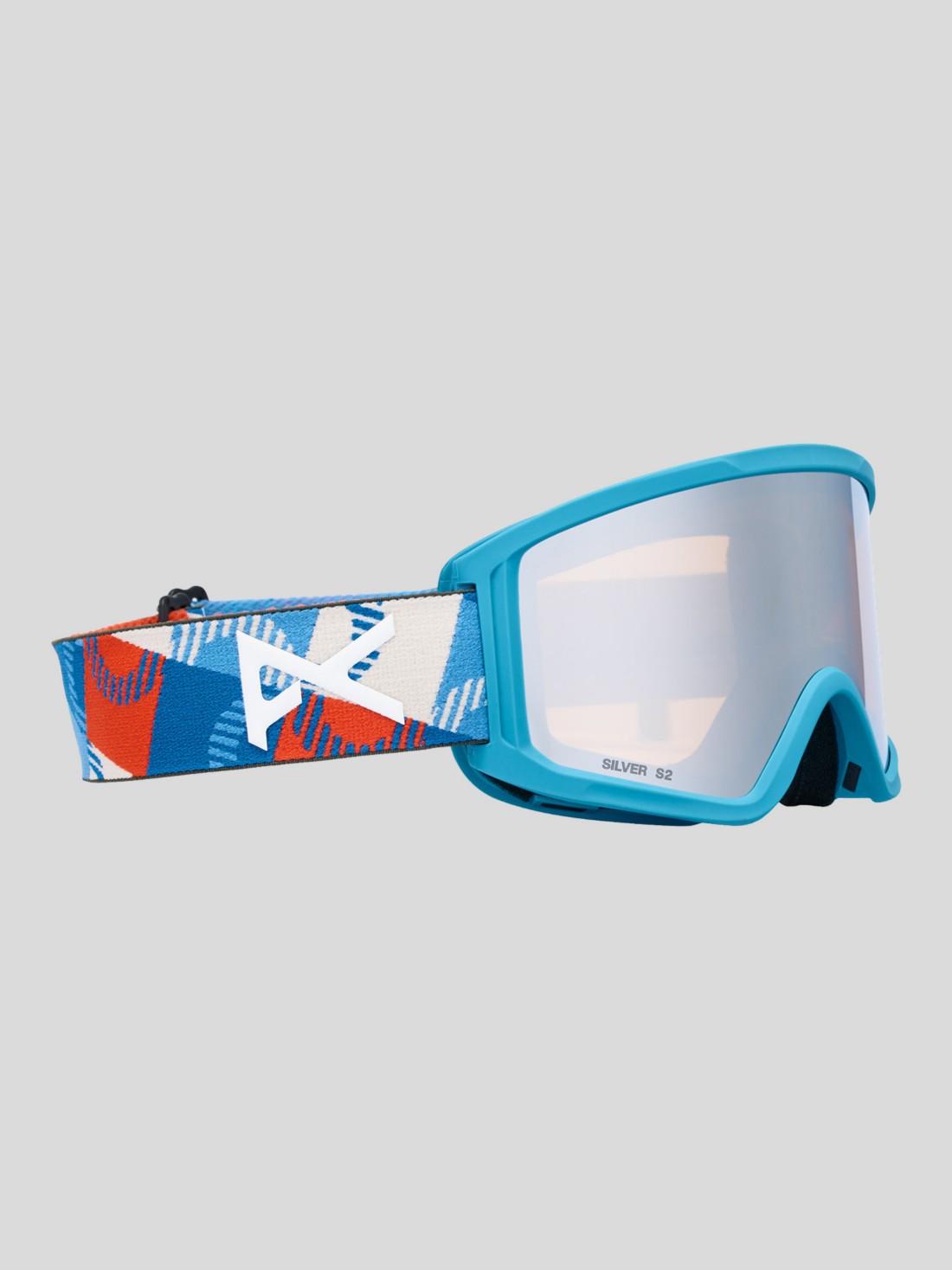 Anon Tracker 2.0 Ptchwrk Kids Goggle silver amber