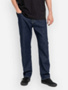 dark blue denim