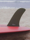 Futures Fins Single Rudder 9.0 Fiberglass Us Fin