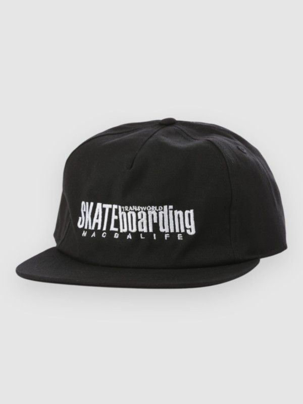 Macba Life Mag Logo Cap white