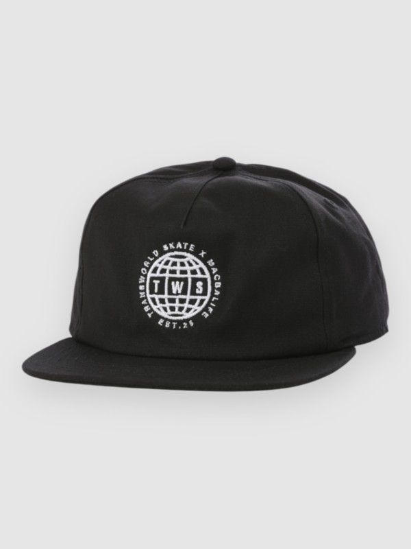 Macba Life TWS World Logo Cap white