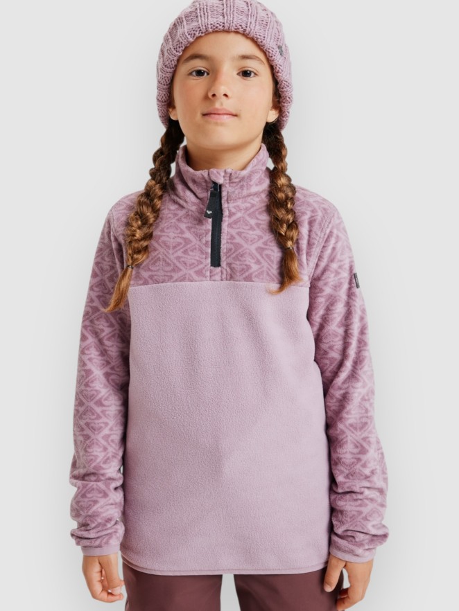 Roxy Whitecamp Half Zip Kids Sweater