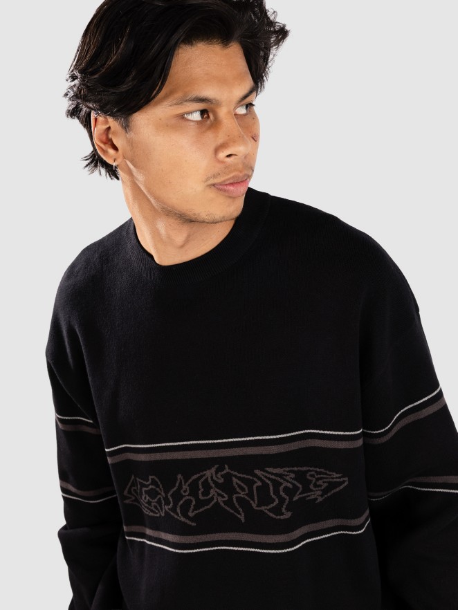 ICHPIG Razor Knitted Crew Pullover