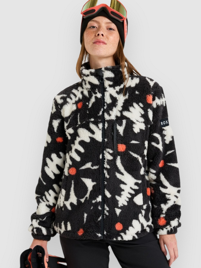 Roxy Alabama Full Zip Printed Fleece Jacket