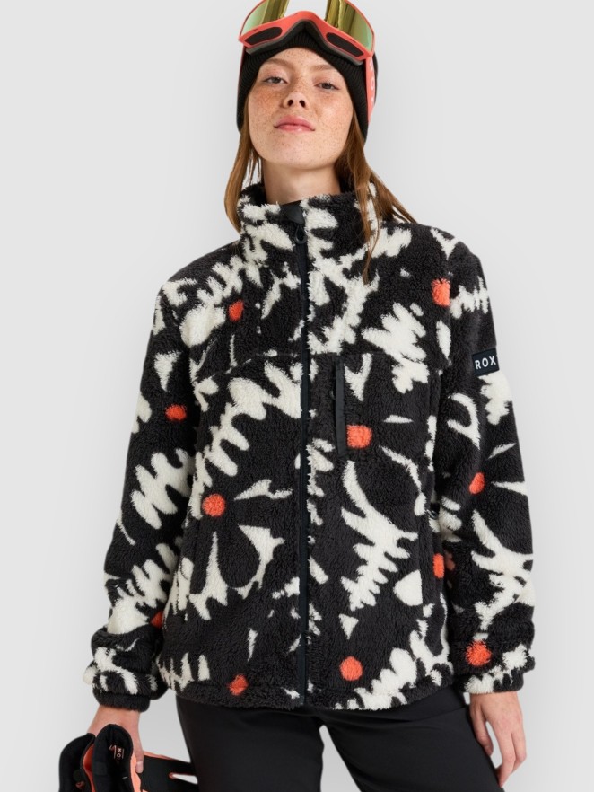 Roxy Alabama Full Zip Printed Fleece Jacket