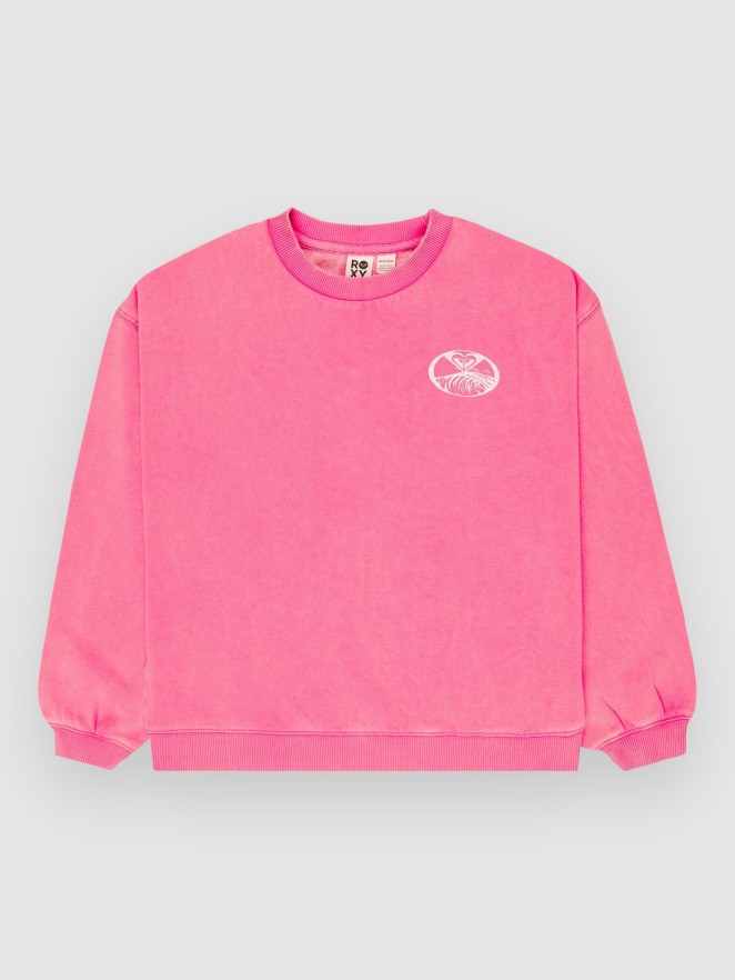 Roxy Lineup Crew Brushed Rg Kids Sweater
