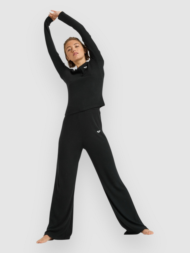 Roxy Rise & Vibe New Rib Wide Leg Pants