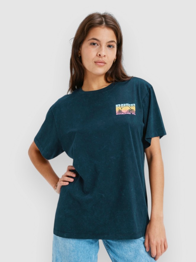 Roxy Sunnyoversize Optic Wash T-Shirt