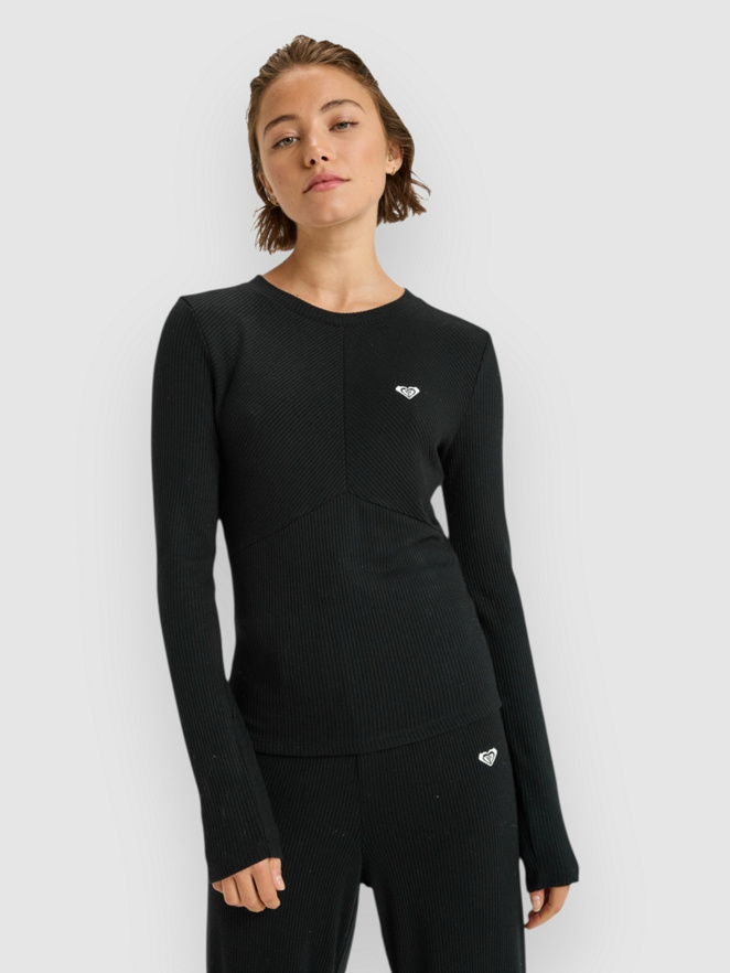Roxy Rise & Vibe New Rib Long Sleeve T-Shirt