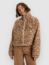 Roxy Blurry Cloud Print Fleece Jacket