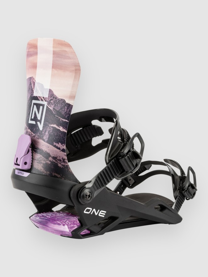 Nitro One 2026 Fixations de Snowboard