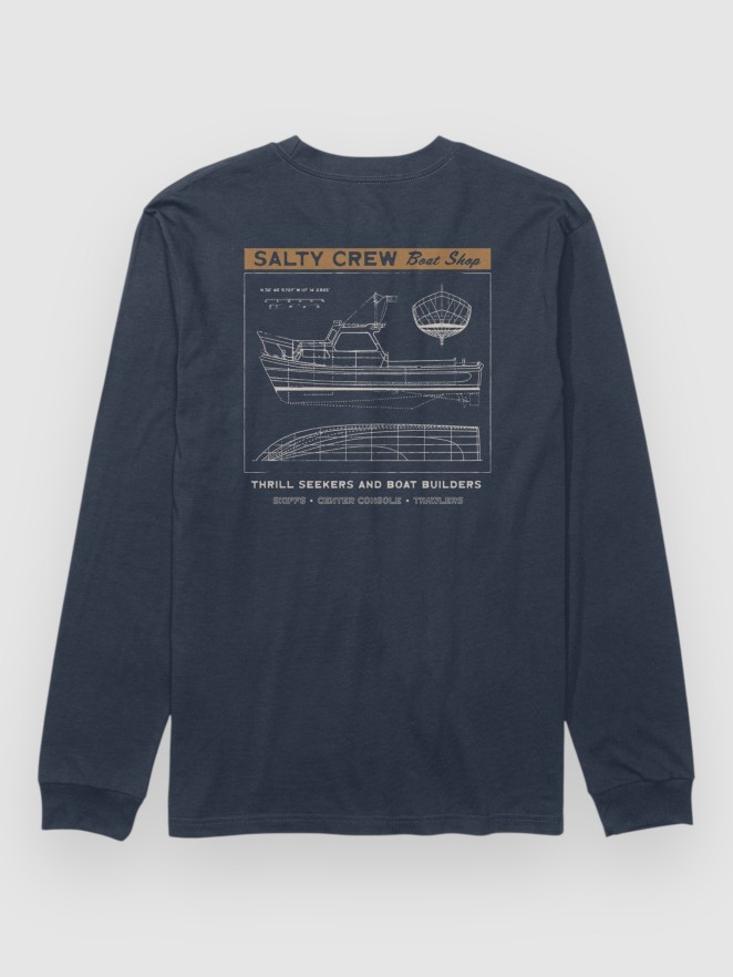 Salty Crew Boat Shop Longsleeve