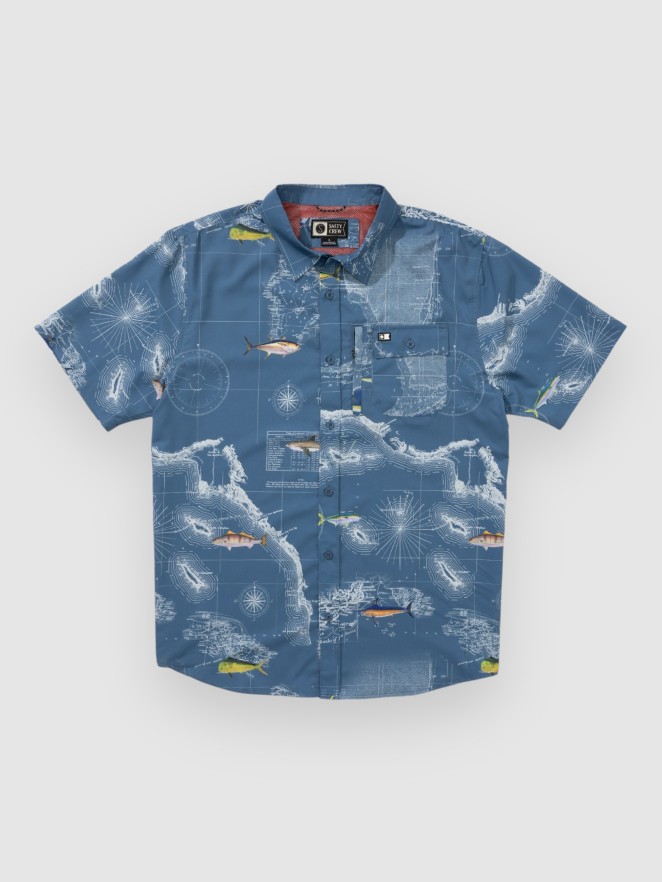 Salty Crew Flagship Uv Button Up Shirt