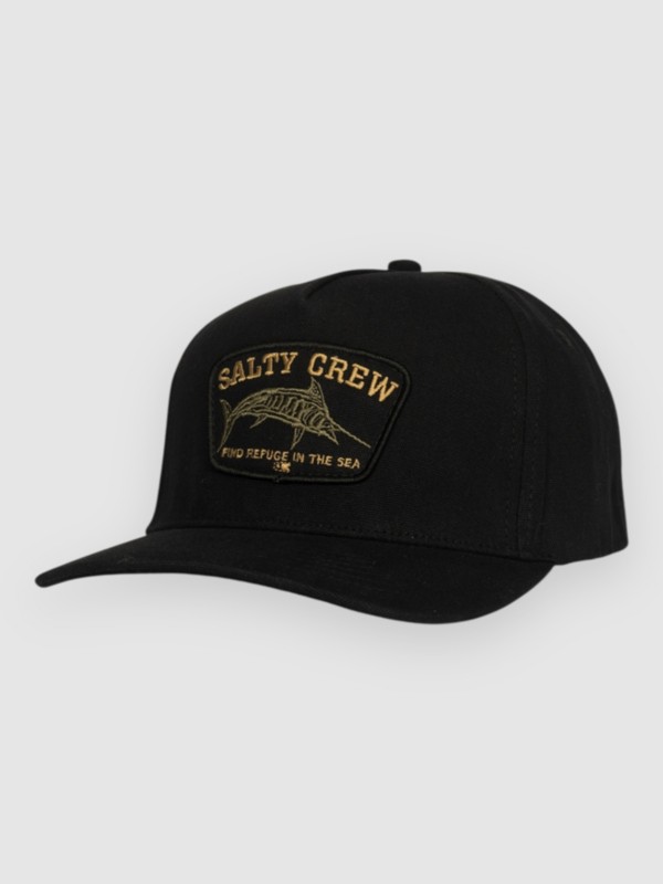Salty Crew Billfisher Strapback Cap black