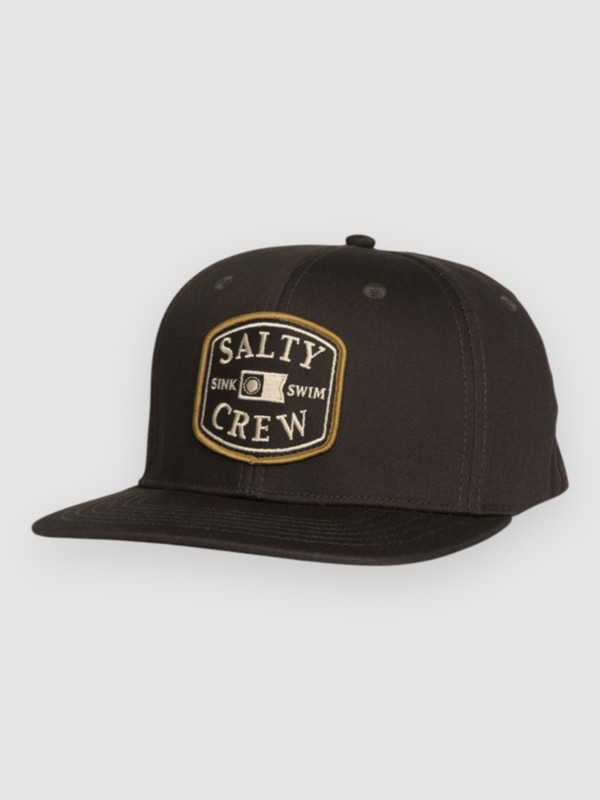 Salty Crew Capitals Snapback Cap charcoal