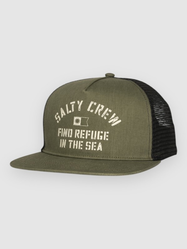 Salty Crew Good Times Trucker Cap olive