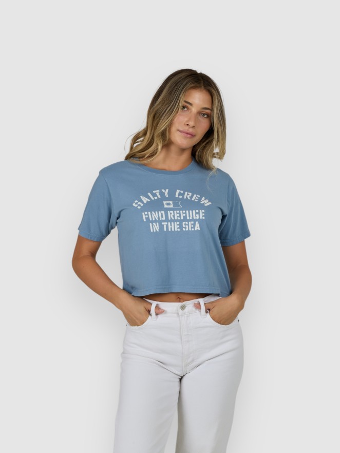 Salty Crew Even Keel Crop T-Shirt