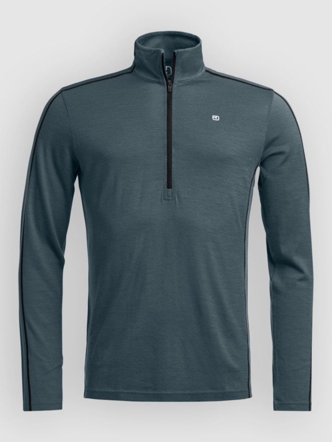 Ortovox 185 Rock 'N' Wool Zip Neck Camiseta Técnica