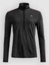 Ortovox 185 Rock 'N' Wool Zip Neck Camiseta Técnica