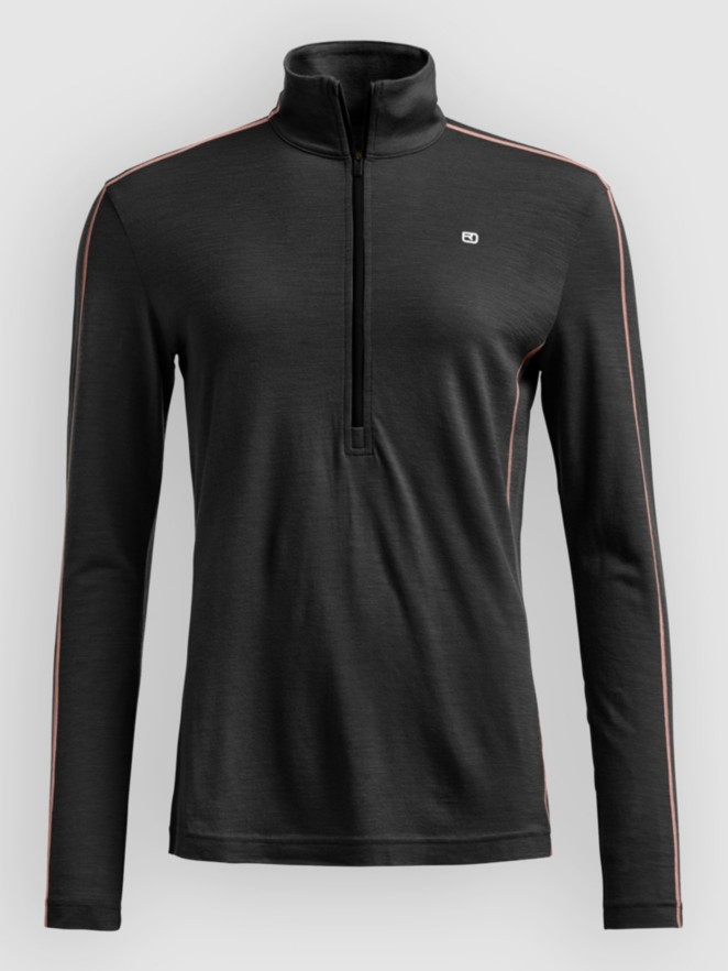 Ortovox 185 Rock 'N' Wool Zip Neck Camiseta Técnica