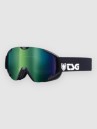 TSG Expect 2.0 Solid Black-Green Goggle