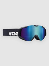 TSG Expect Mini 2.0 Solid Black-Blue Goggle