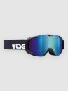 TSG Expect Mini 2.0 Solid Black-Blue Goggle